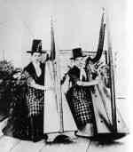 Mrs Gruffydd Richards and Elizabeth Ann Williams - Caerwys 1886 - National Library of Wales