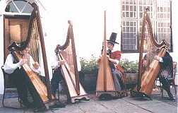 Rhes Ganol - triple harp choir